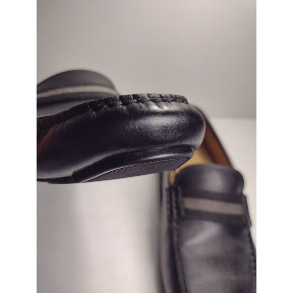 Bally Men\'s Waltec Walker Black Leather Driving Loafers Size 10 US main image 6